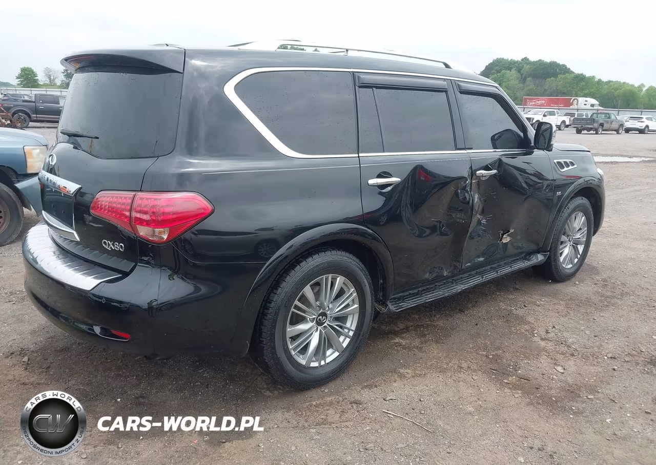 2017 Infiniti Qx80 VIN:JN8AZ2NF1H9645819 - 4