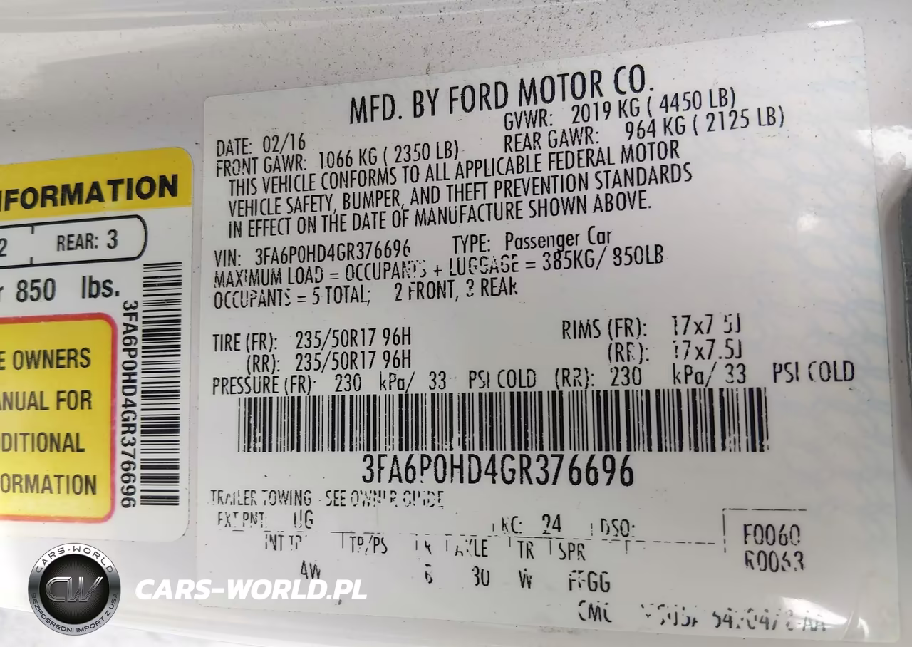 2016 Ford Fusion Se VIN:3FA6P0HD4GR376696 - 9