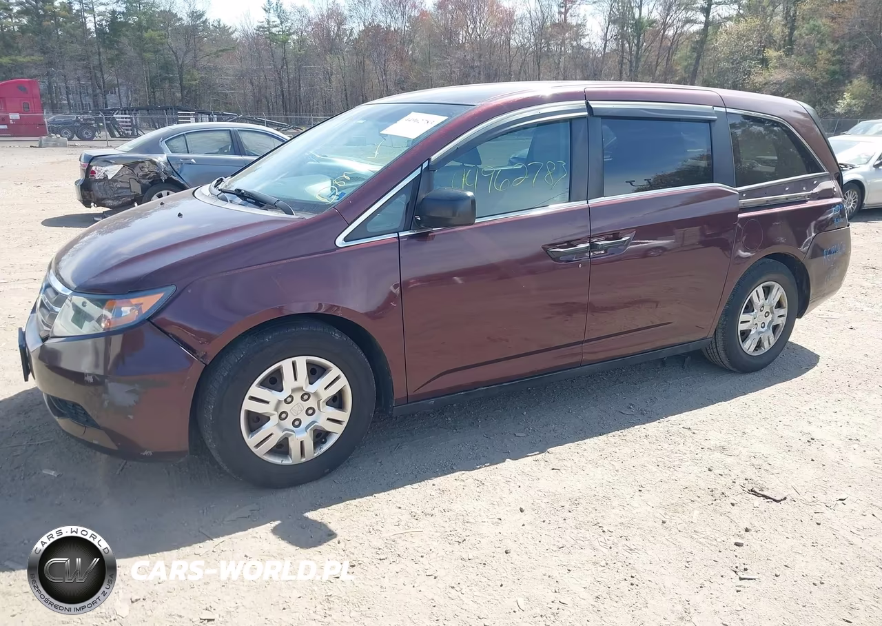 2012 Honda Odyssey Lx VIN:5FNRL5H20CB139374 - 2