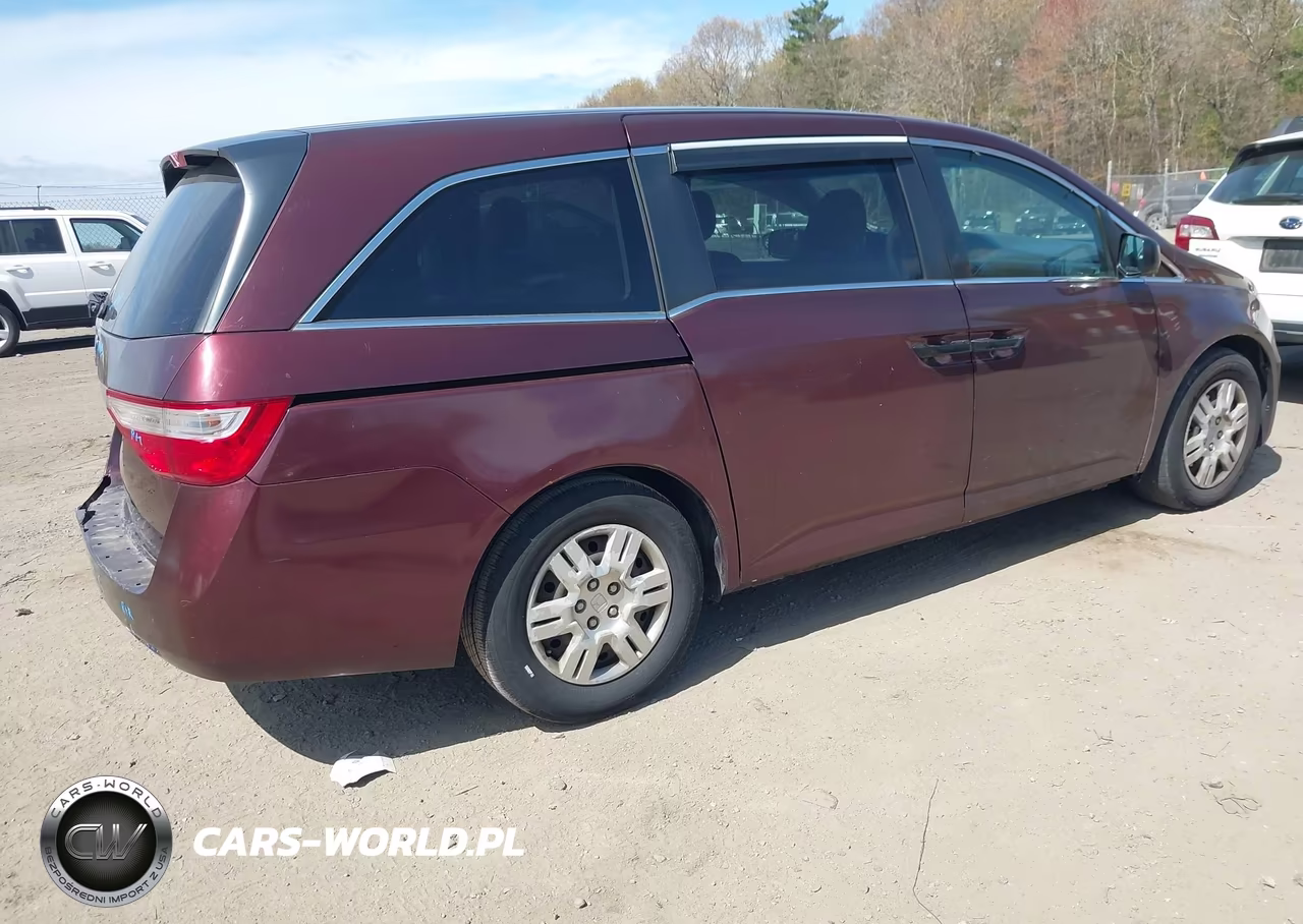 2012 Honda Odyssey Lx VIN:5FNRL5H20CB139374 - 4