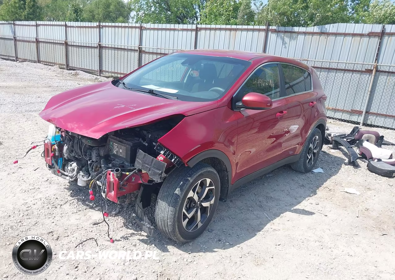 2020 Kia Sportage Lx VIN:KNDPM3AC4L7757198 - 2