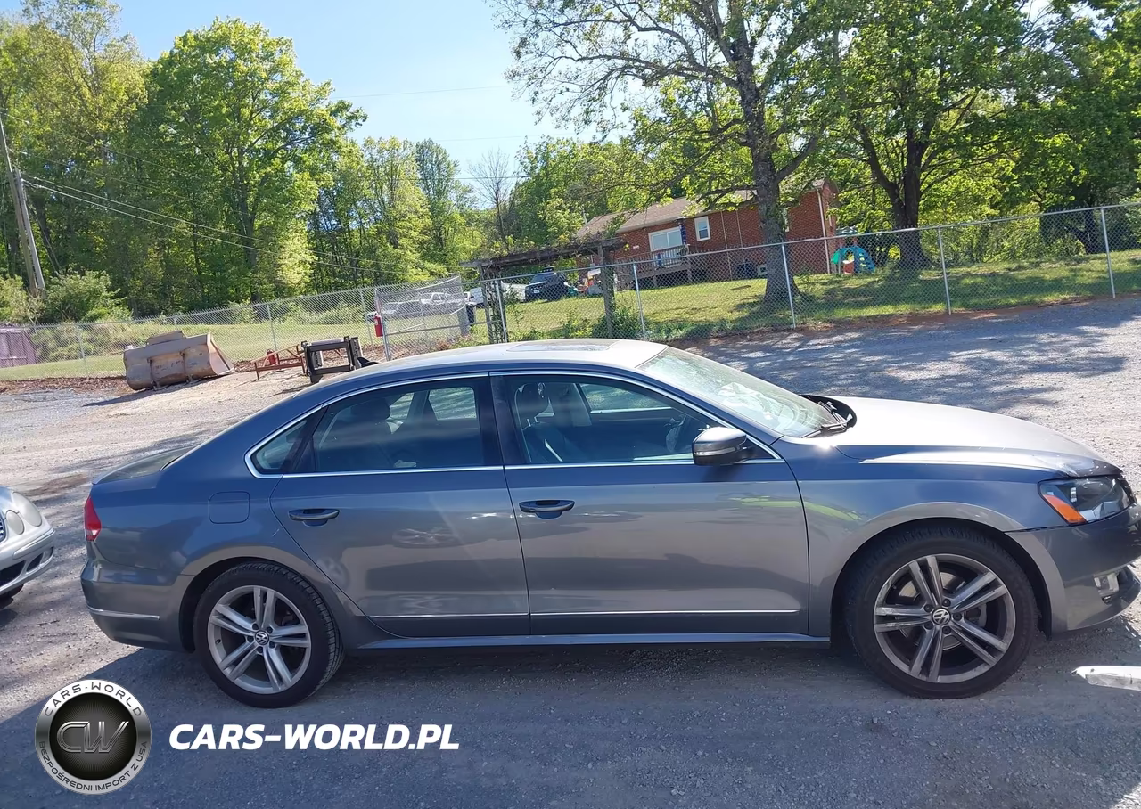 2014 Volkswagen Passat 3.6L V6 Sel Premium VIN:1VWCM7A39EC037327 - 14
