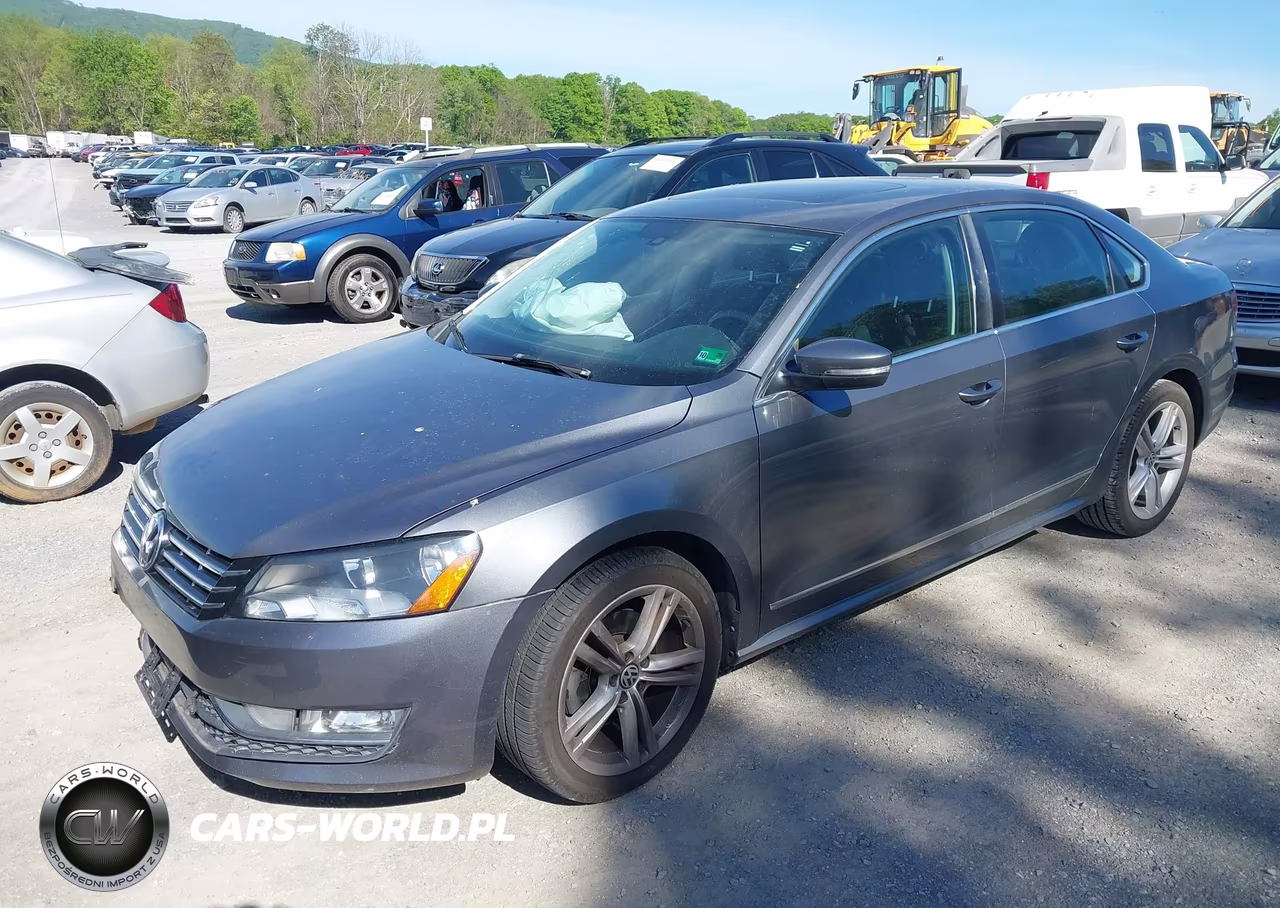 2014 Volkswagen Passat 3.6L V6 Sel Premium VIN:1VWCM7A39EC037327 - 2