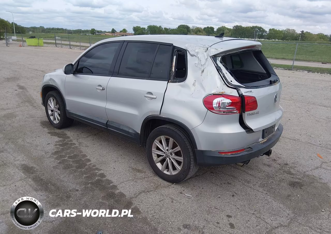 2014 Volkswagen Tiguan Se VIN:WVGAV3AX7EW551738 - 3