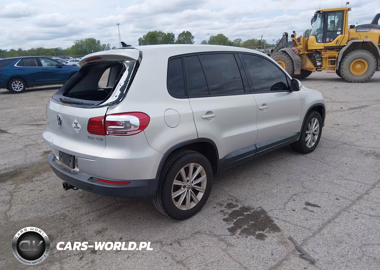 2014 Volkswagen Tiguan Se VIN:WVGAV3AX7EW551738 - 4