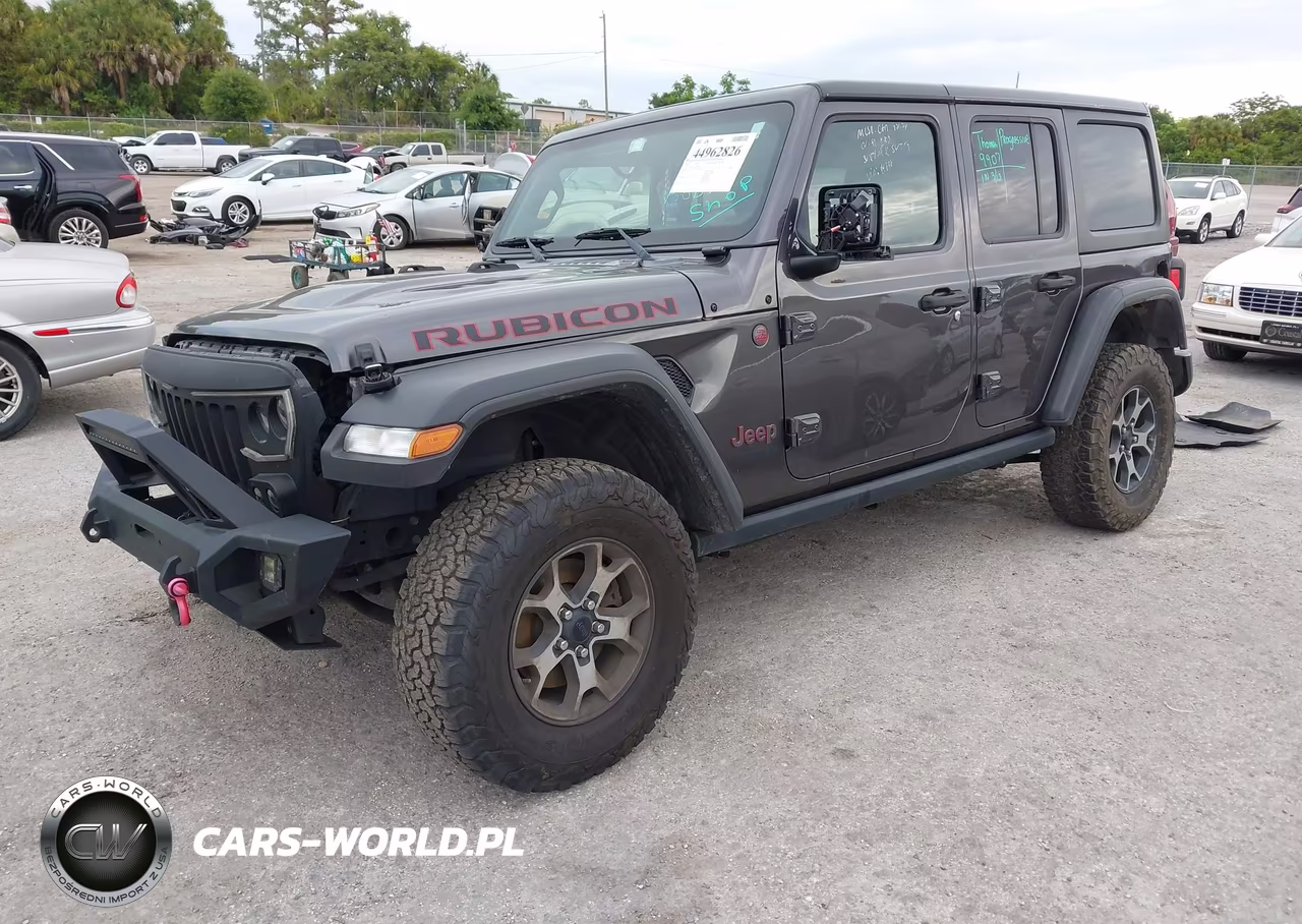 2019 Jeep Wrangler Unlimited Rubicon 4X4 VIN:1C4HJXFN3KW544696 - 2