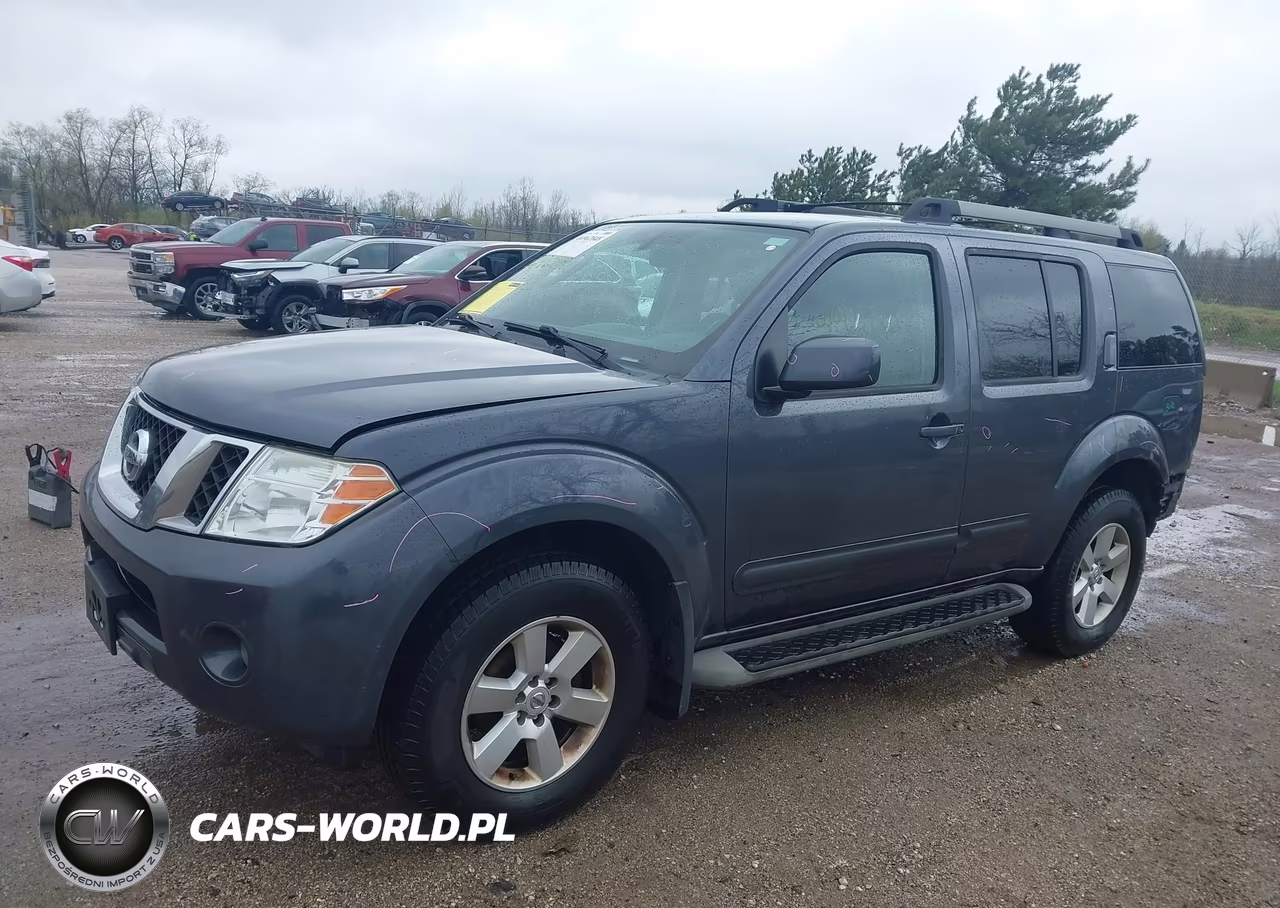2012 Nissan Pathfinder Sv VIN:5N1AR1NBXCC606382 - 2