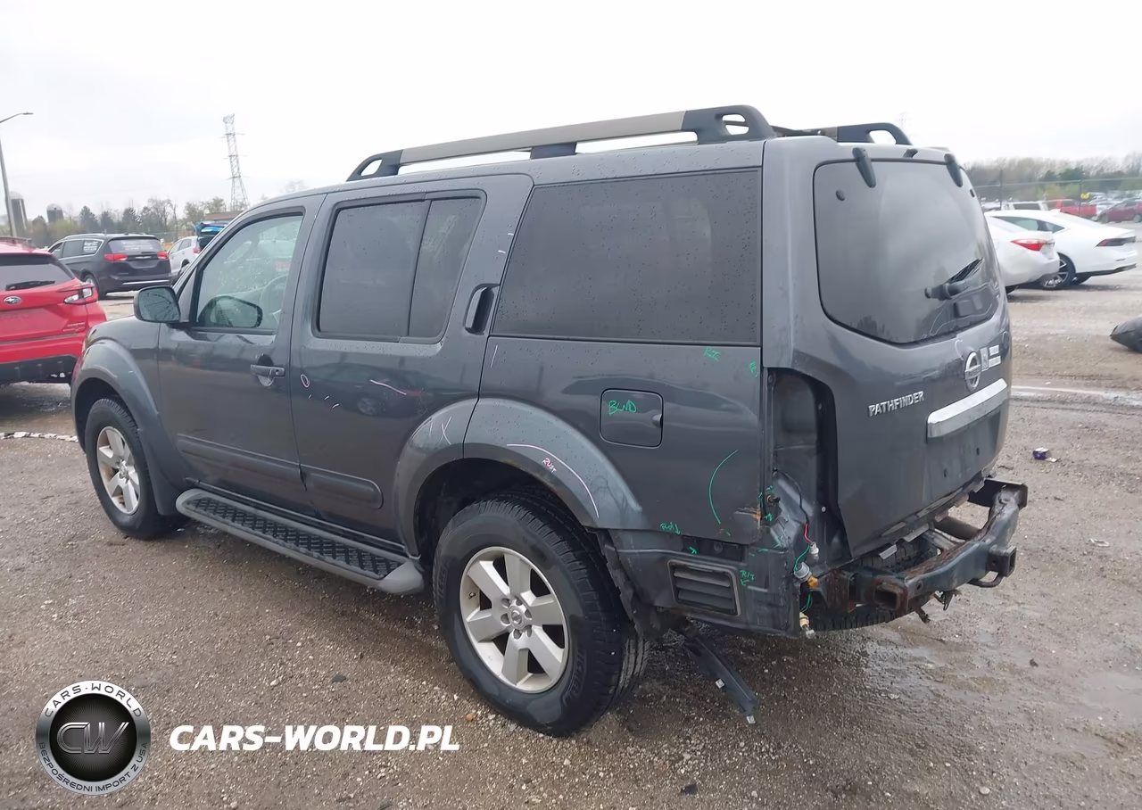 2012 Nissan Pathfinder Sv VIN:5N1AR1NBXCC606382 - 3