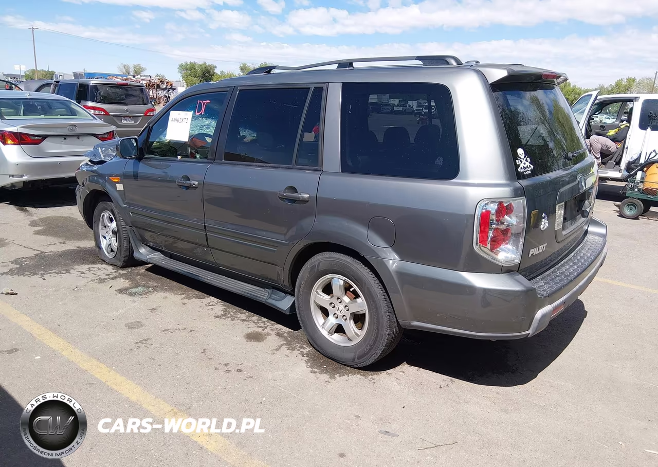 2008 Honda Pilot Ex-L VIN:5FNYF287X8B020672 - 3