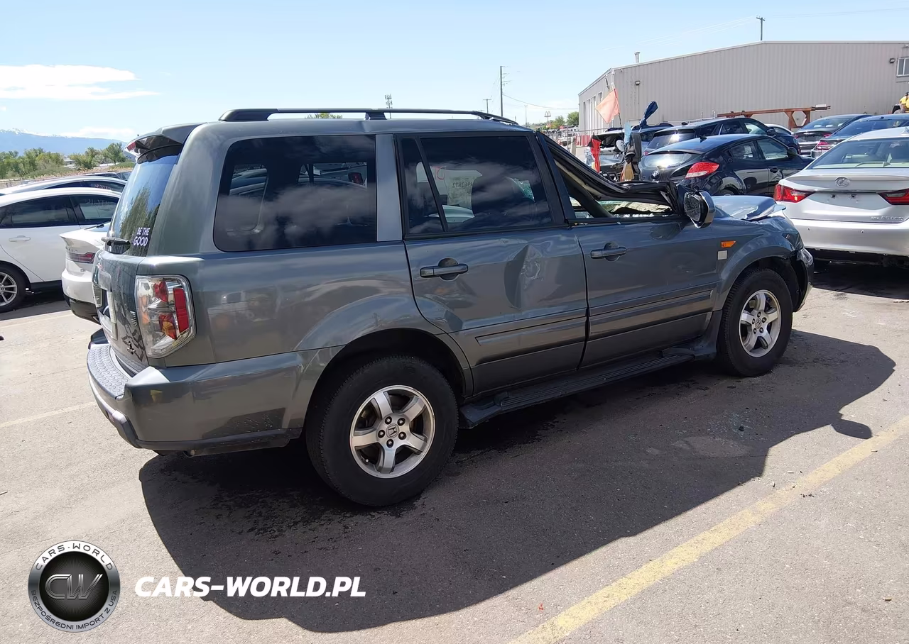 2008 Honda Pilot Ex-L VIN:5FNYF287X8B020672 - 4