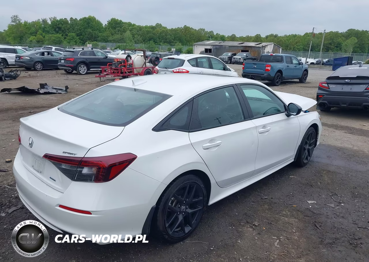 2025 Honda Civic Hybrid Sport-Sport Touring VIN:2HGFE4F8XSH318773 - 4