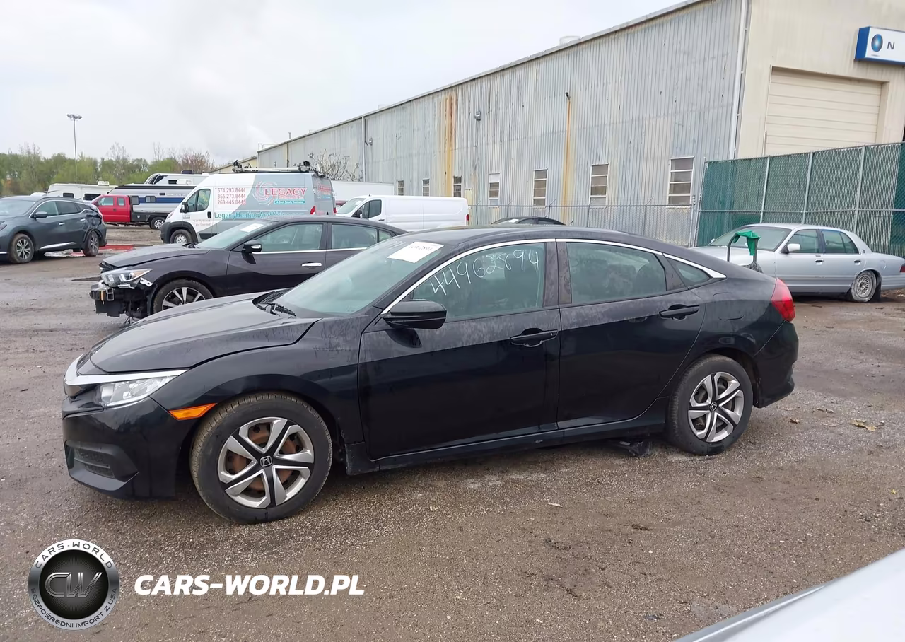 2016 Honda Civic Lx VIN:19XFC2F52GE014239 - 15
