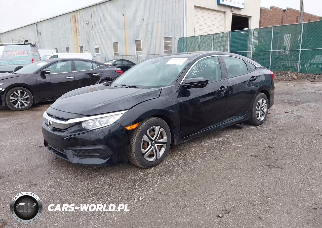 2016 Honda Civic Lx VIN:19XFC2F52GE014239 - 2