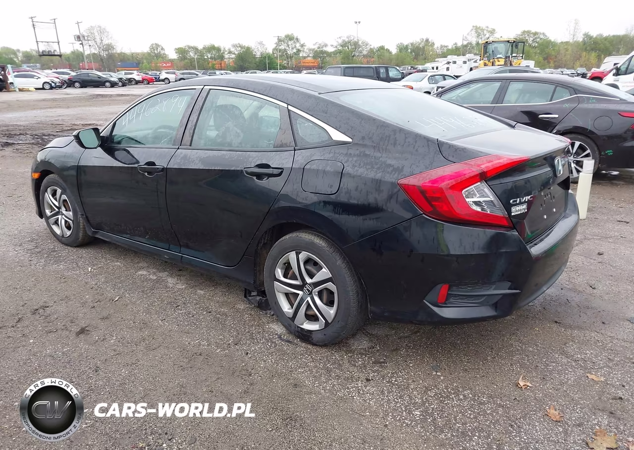 2016 Honda Civic Lx VIN:19XFC2F52GE014239 - 3