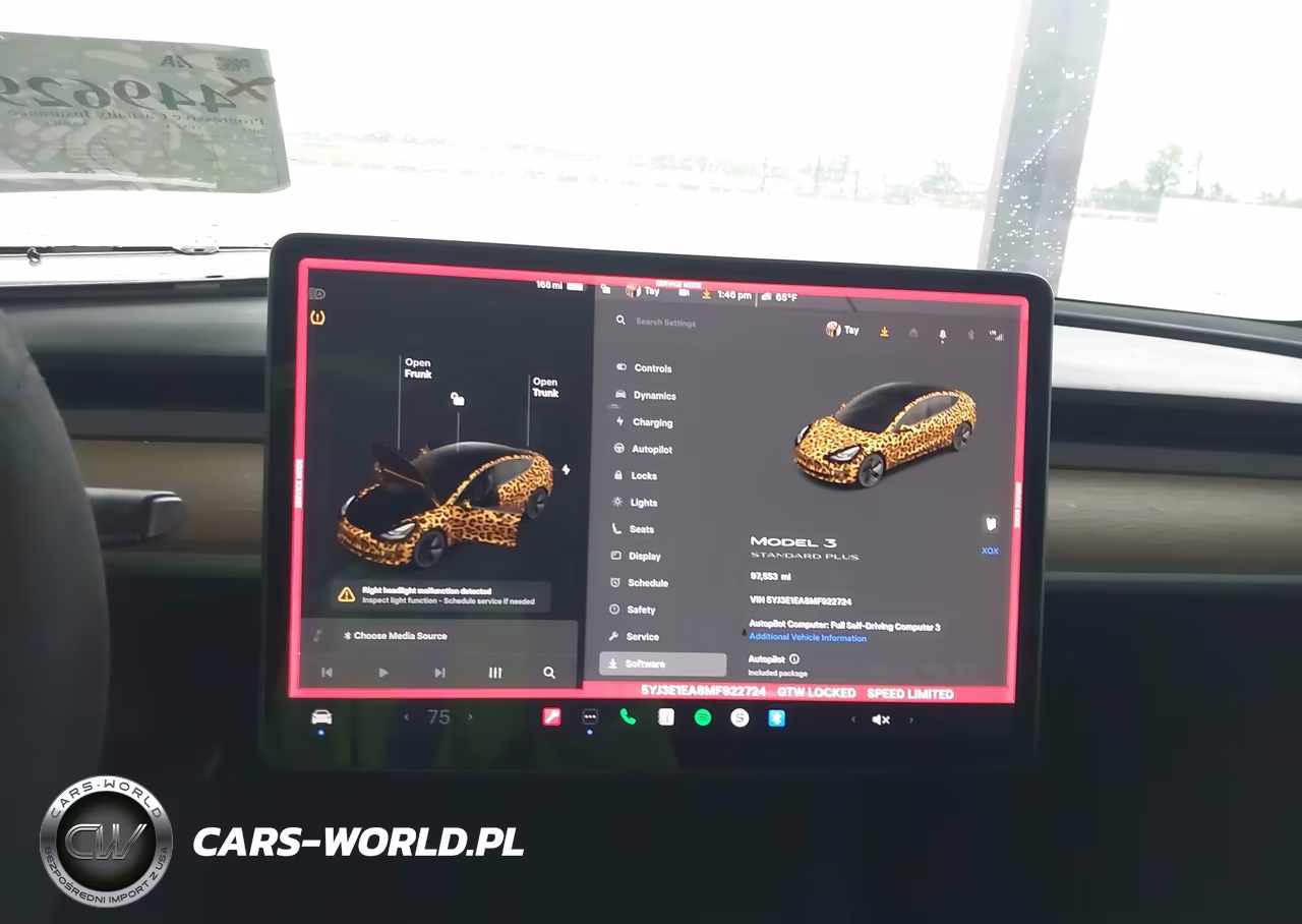 2021 Tesla Model 3 Standard Range Plus Rear-Wheel Drive VIN:5YJ3E1EA8MF922724 - 18