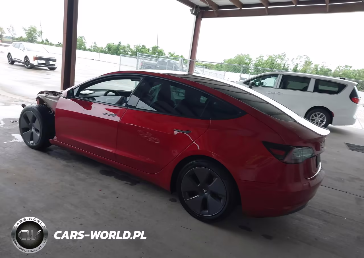 2021 Tesla Model 3 Standard Range Plus Rear-Wheel Drive VIN:5YJ3E1EA8MF922724 - 3