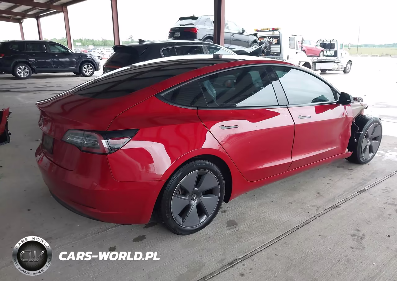 2021 Tesla Model 3 Standard Range Plus Rear-Wheel Drive VIN:5YJ3E1EA8MF922724 - 4