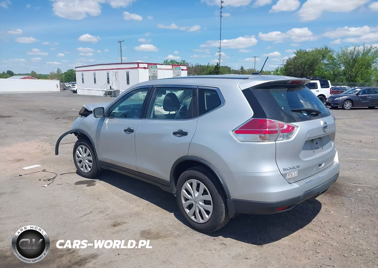 2016 Nissan Rogue S VIN:KNMAT2MV3GP632957 - 3