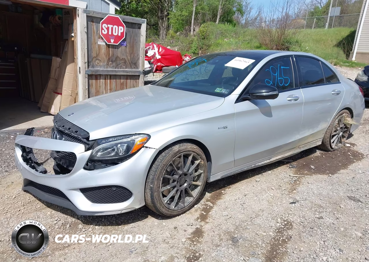 2017 Mercedes-Benz Amg C 43 4Matic VIN:55SWF6EBXHU194733 - 2