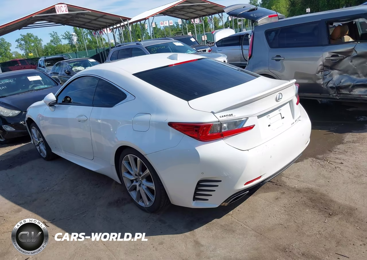 2015 Lexus Rc 350 VIN:JTHSE5BC9F5002547 - 3
