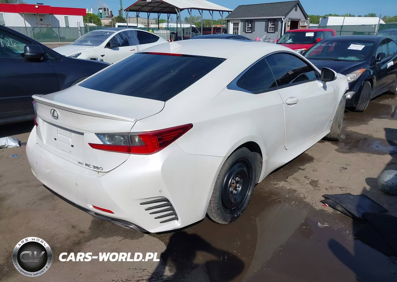 2015 Lexus Rc 350 VIN:JTHSE5BC9F5002547 - 4