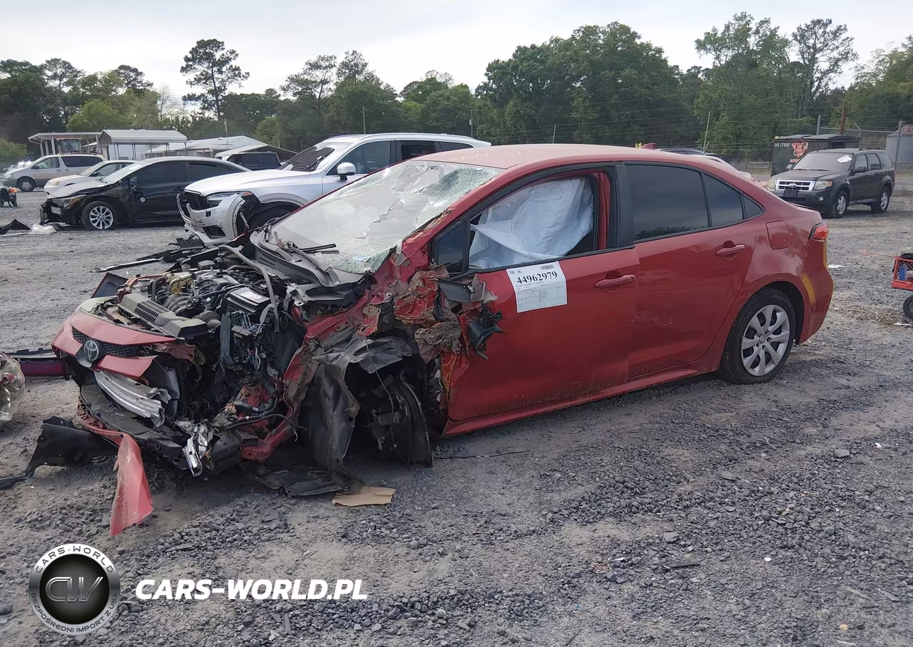 2020 Toyota Corolla Le VIN:5YFEPRAE6LP063503 - 2