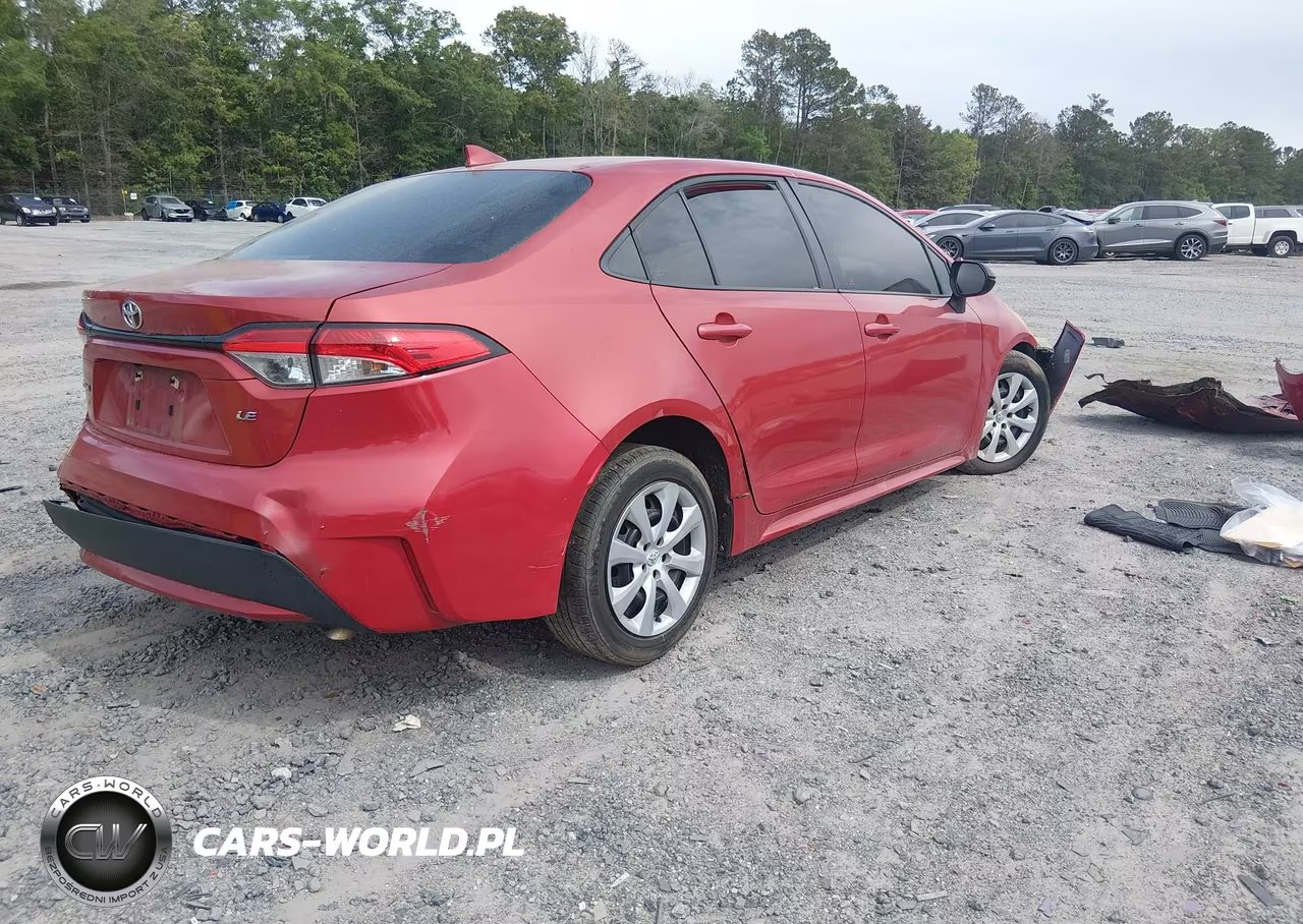 2020 Toyota Corolla Le VIN:5YFEPRAE6LP063503 - 4