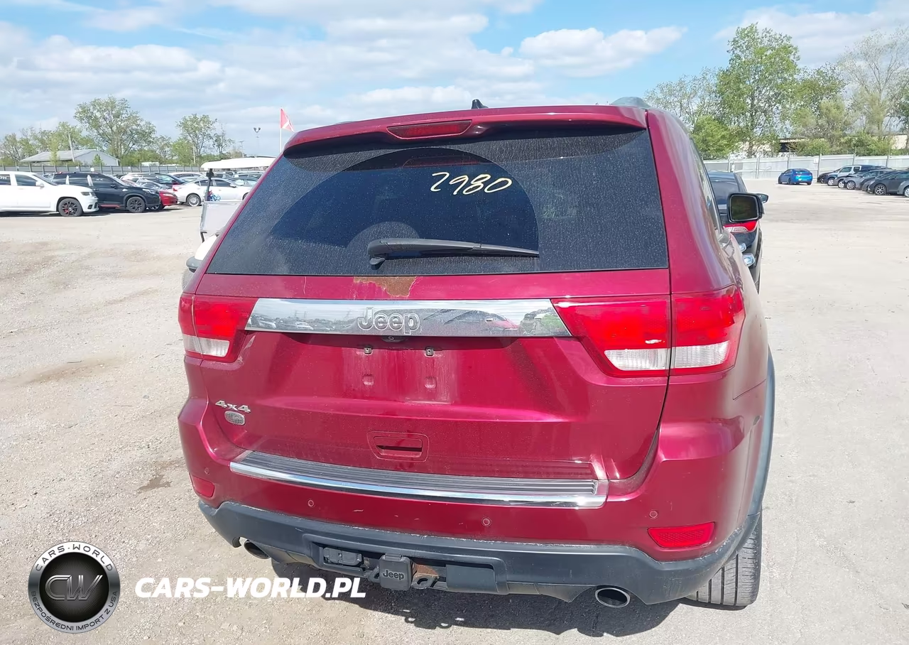 2012 Jeep Grand Cherokee Overland VIN:1C4RJFCT4CC227000 - 16