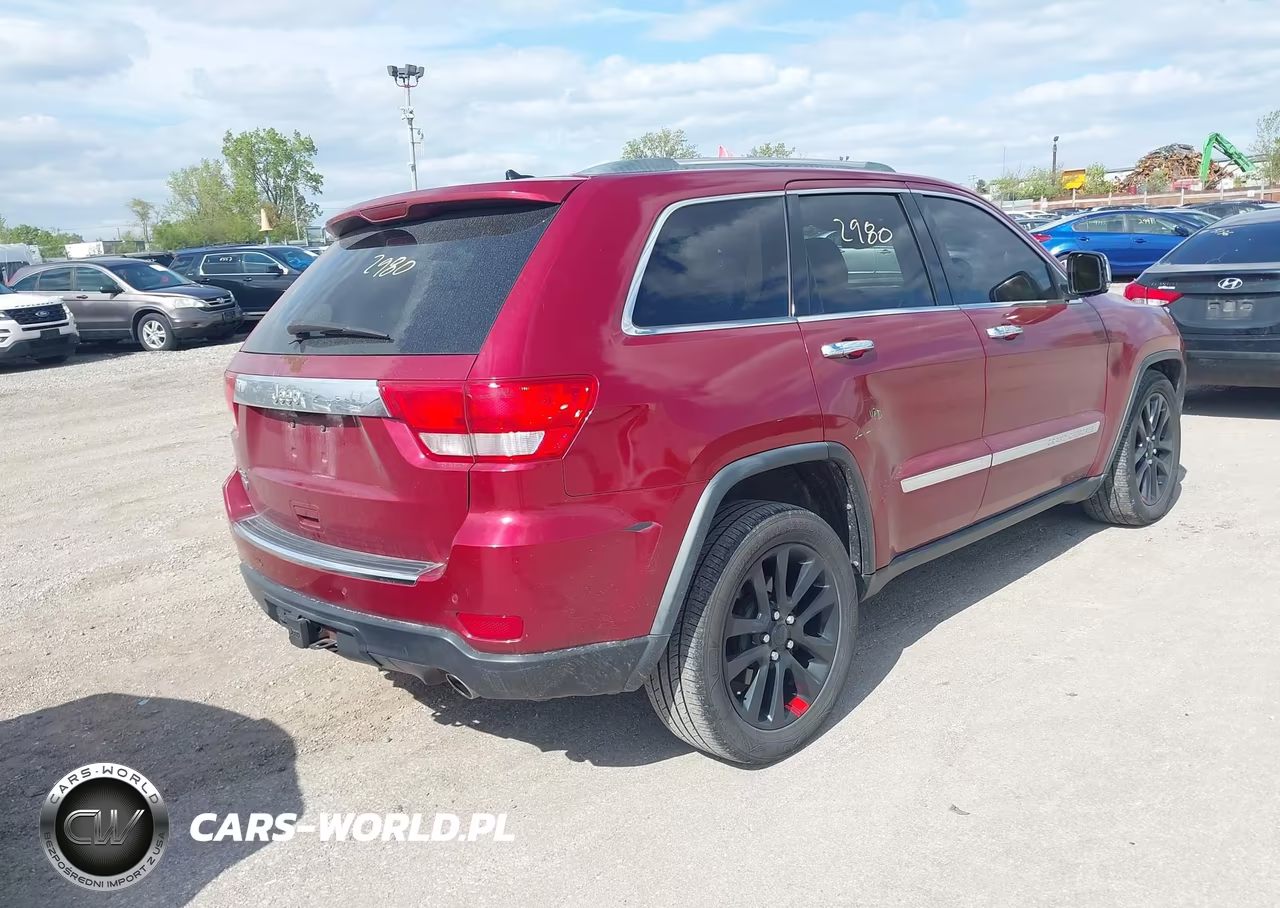 2012 Jeep Grand Cherokee Overland VIN:1C4RJFCT4CC227000 - 4