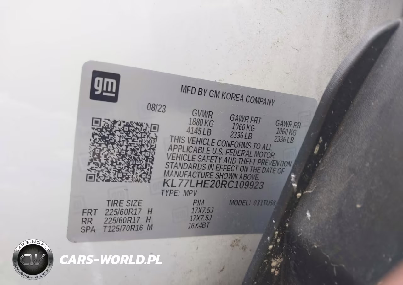 2024 Chevrolet Trax Fwd Lt VIN:KL77LHE20RC109923 - 9