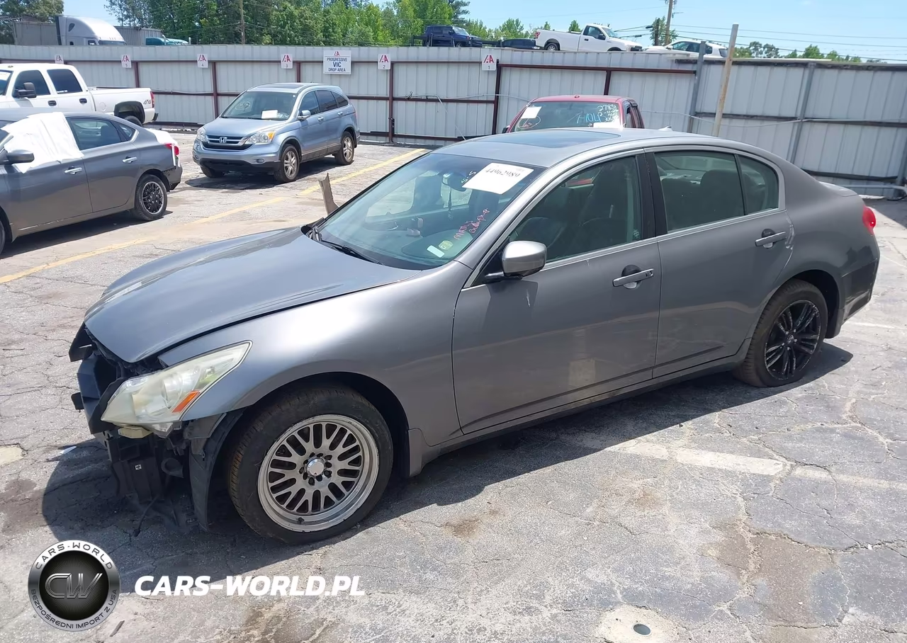 2010 Infiniti G37X VIN:JN1CV6AR4AM454537 - 2