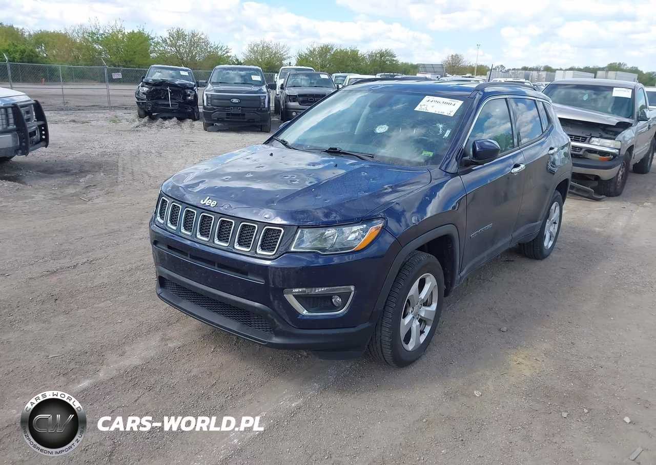 2021 Jeep Compass Latitude 4X4 VIN:3C4NJDBB4MT555244 - 2