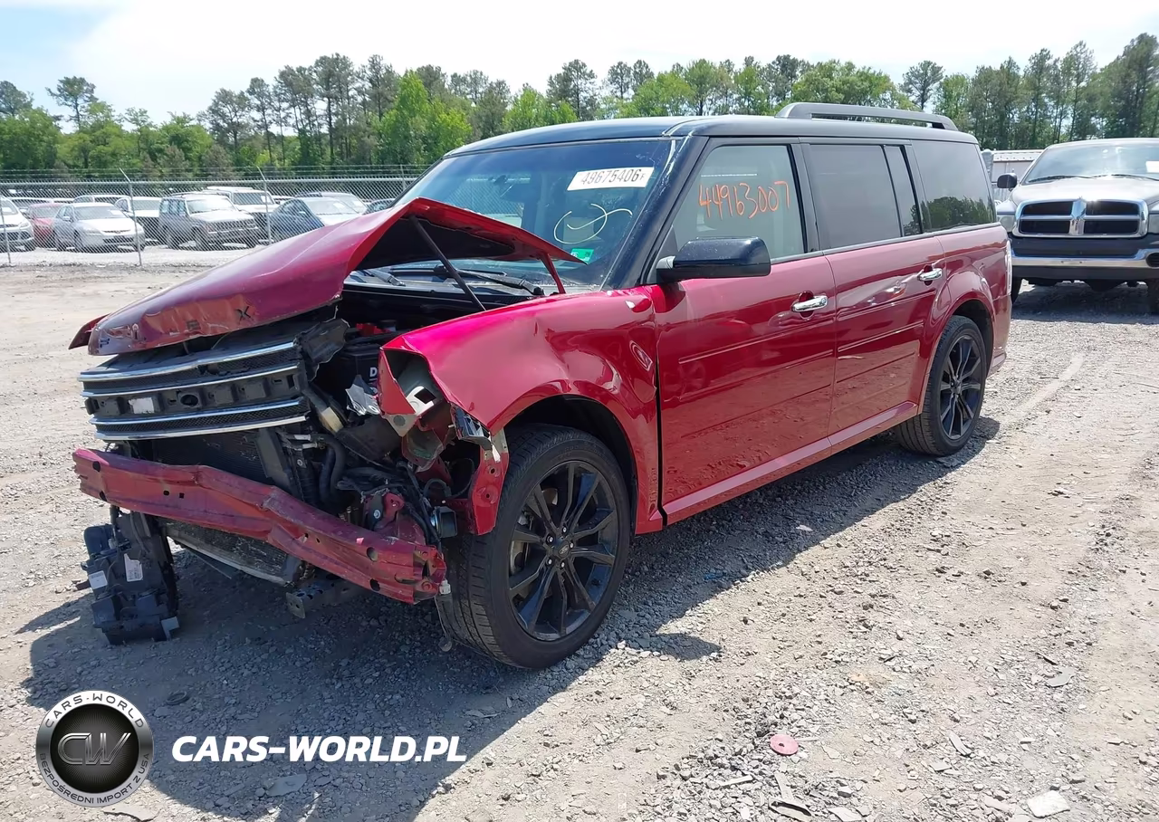 2018 Ford Flex Sel VIN:2FMGK5C82JBA16347 - 2