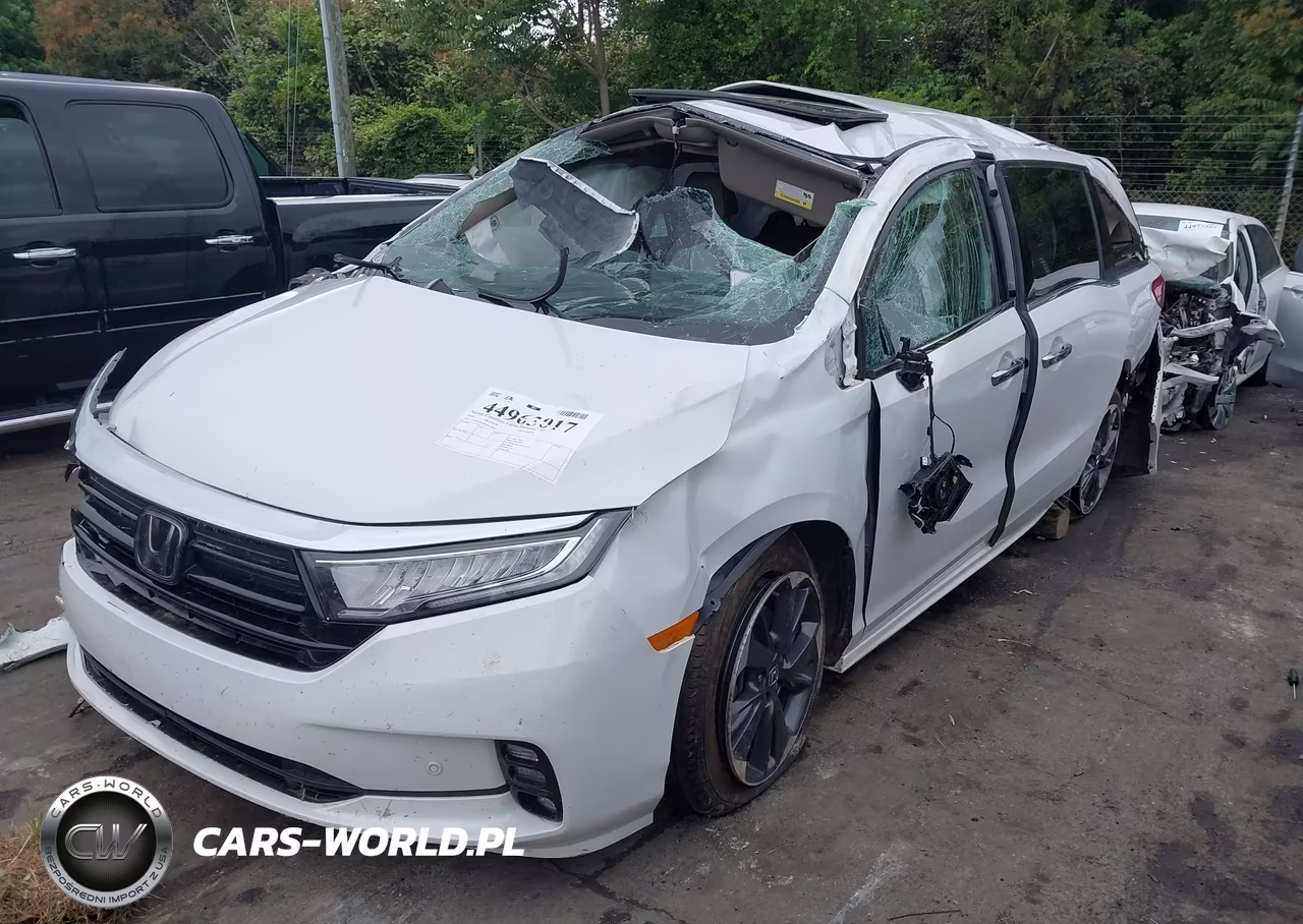 2022 Honda Odyssey Elite VIN:5FNRL6H99NB010846 - 2