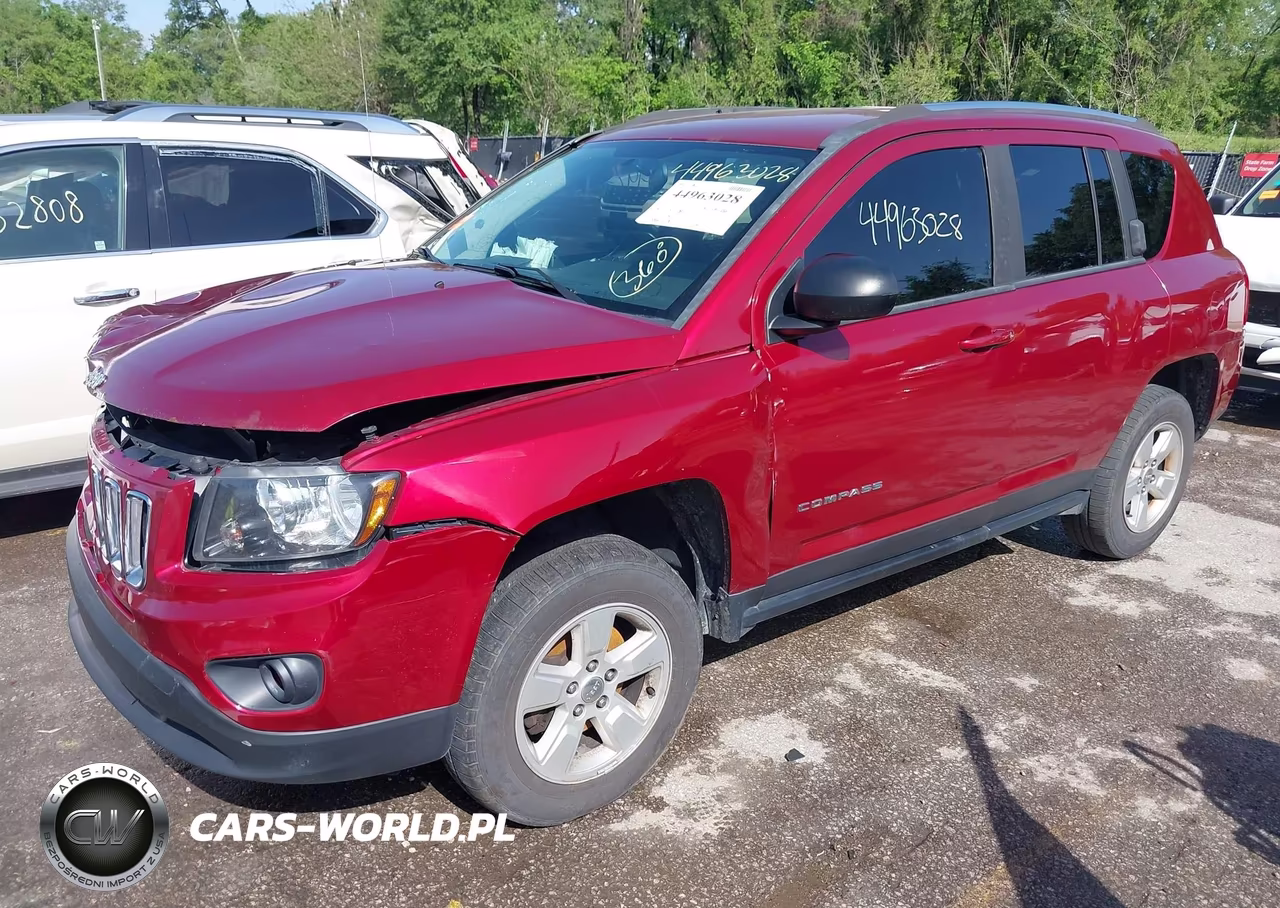 2015 Jeep Compass Sport VIN:1C4NJCBA6FD226152 - 2