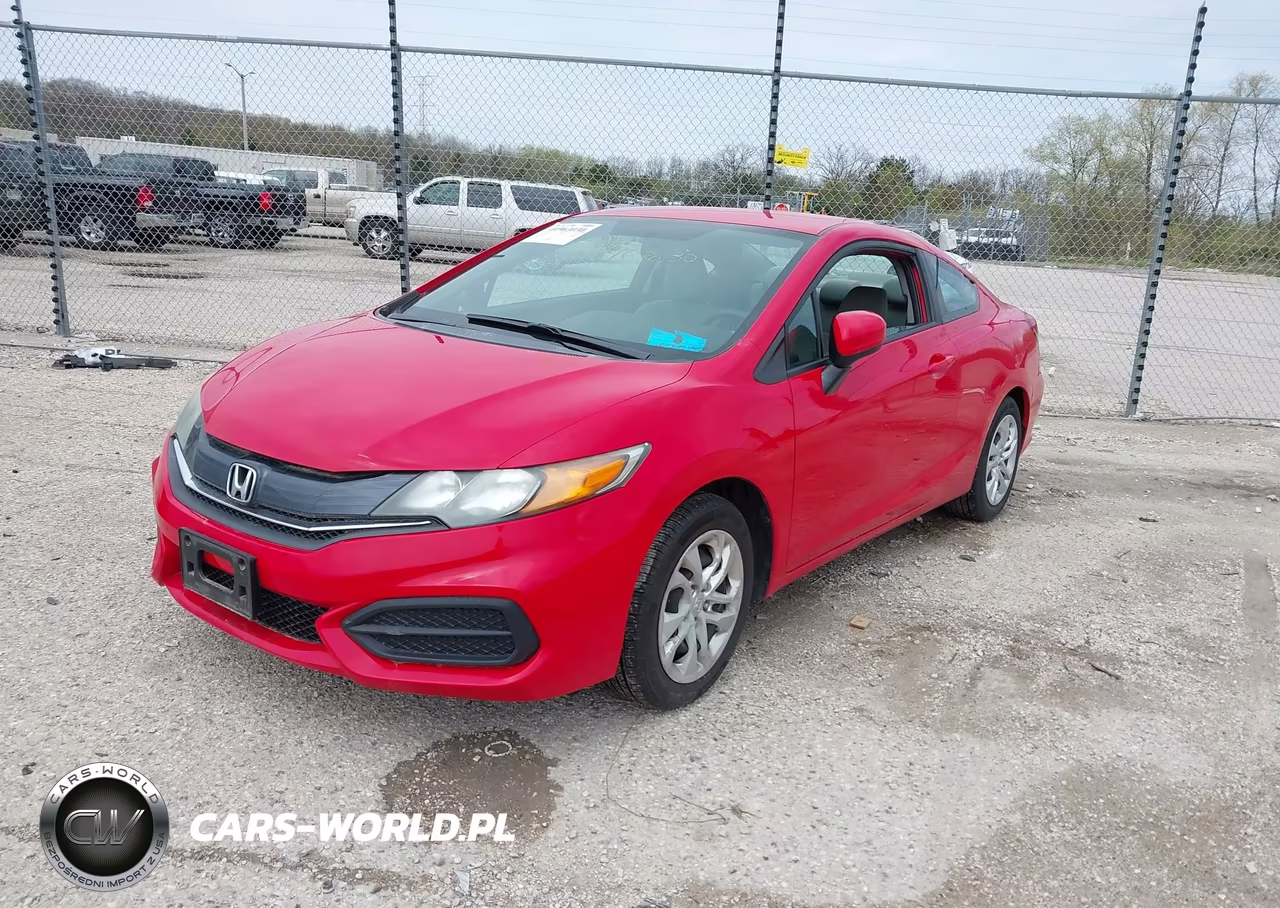 2014 Honda Civic Lx VIN:2HGFG3B54EH524966 - 2