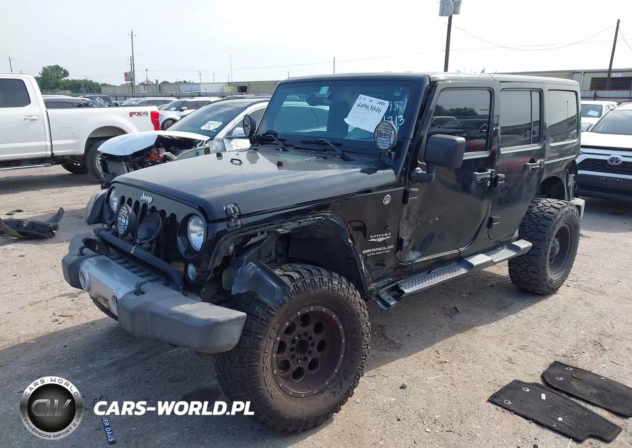 2014 Jeep Wrangler Unlimited Sahara VIN:1C4HJWEG5EL104658 - 2