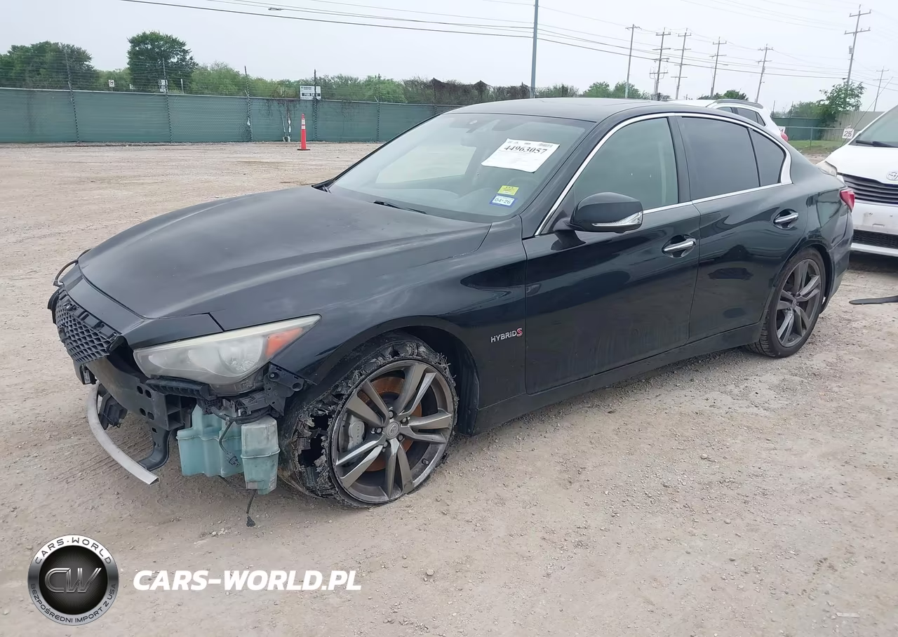 2014 Infiniti Q50 Hybrid Sport VIN:JN1AV7AR1EM701483 - 2