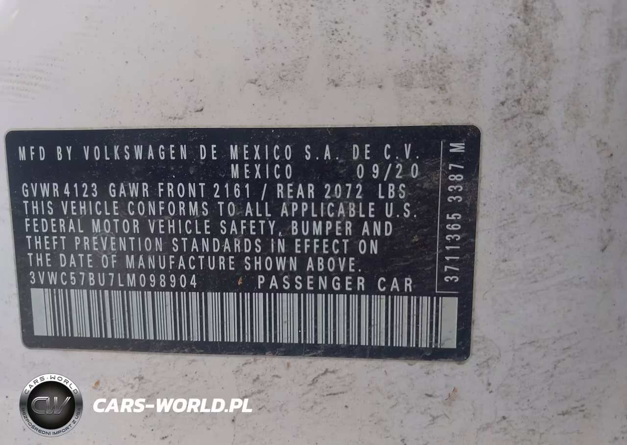 2020 Volkswagen Jetta 1.4T R-Line-1.4T S-1.4T Se VIN:3VWC57BU7LM098904 - 9