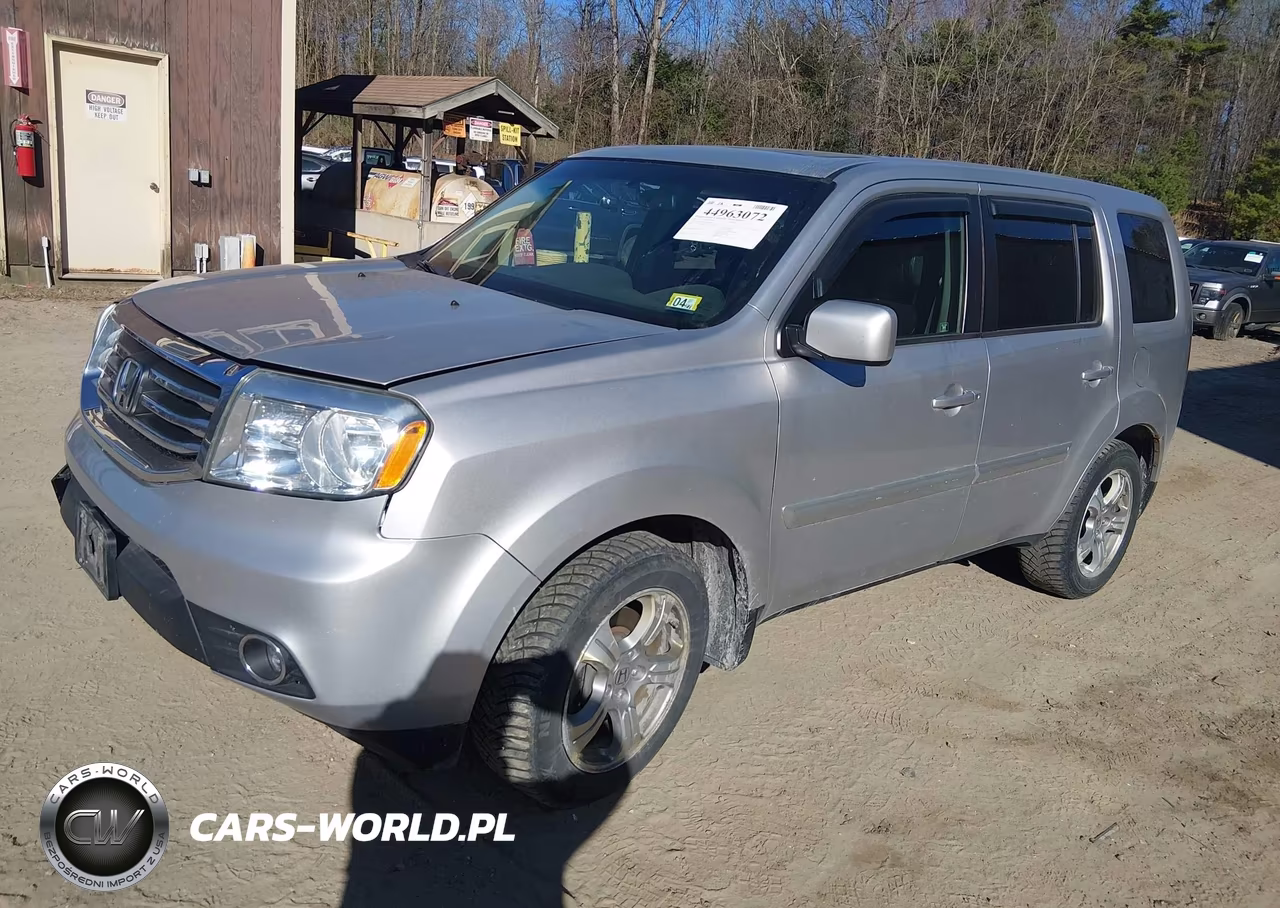 2012 Honda Pilot Ex-L VIN:5FNYF4H58CB035075 - 2