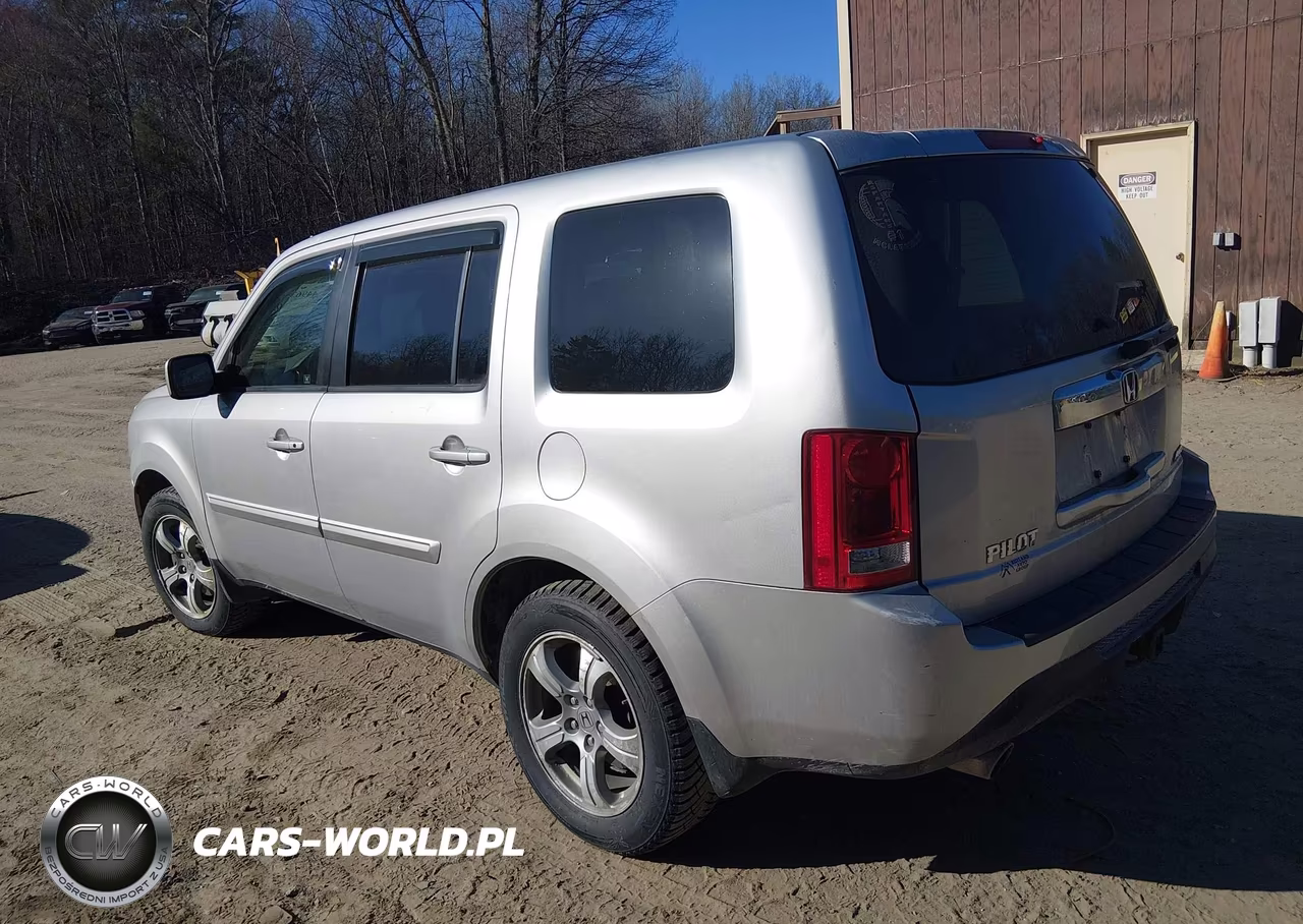 2012 Honda Pilot Ex-L VIN:5FNYF4H58CB035075 - 3