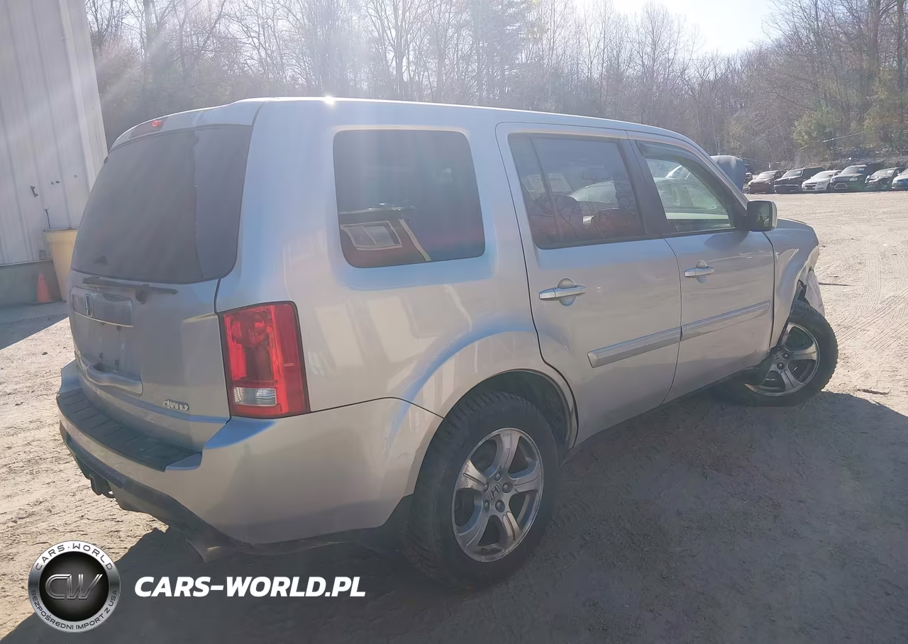 2012 Honda Pilot Ex-L VIN:5FNYF4H58CB035075 - 4
