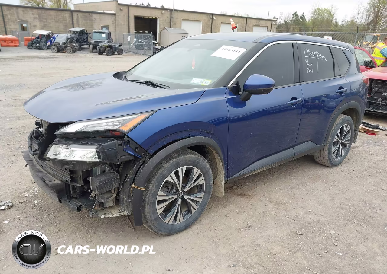 2021 Nissan Rogue Sv Intelligent Awd VIN:JN8AT3BB7MW220447 - 2