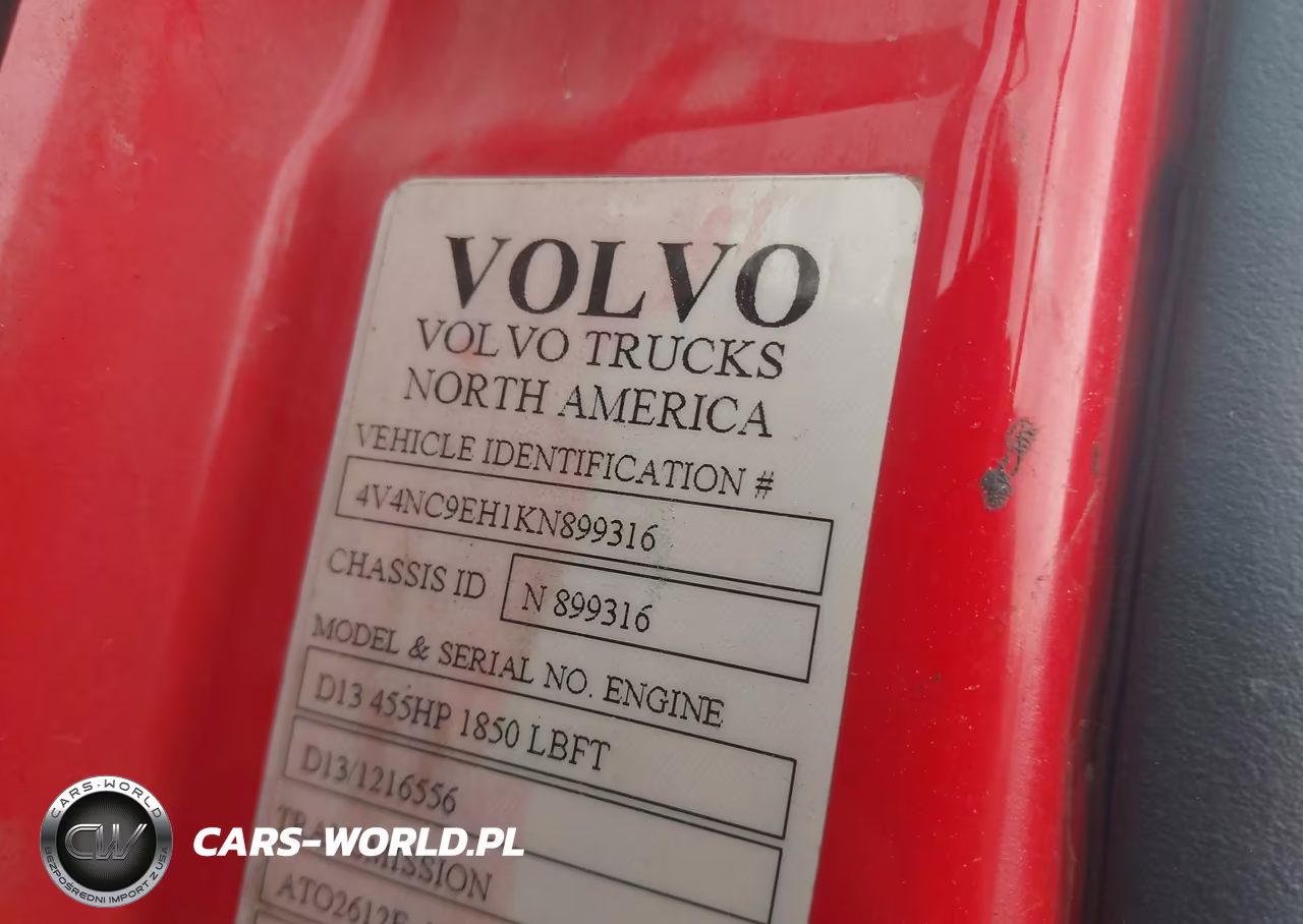 2019 Volvo Vnl VIN:4V4NC9EH1KN899316 - 8