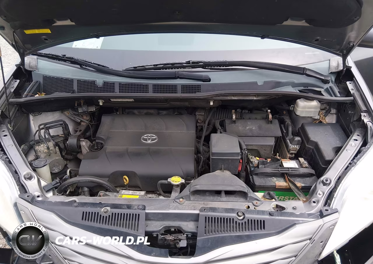 2011 Toyota Sienna Xle V6 VIN:5TDYK3DCXBS171969 - 10