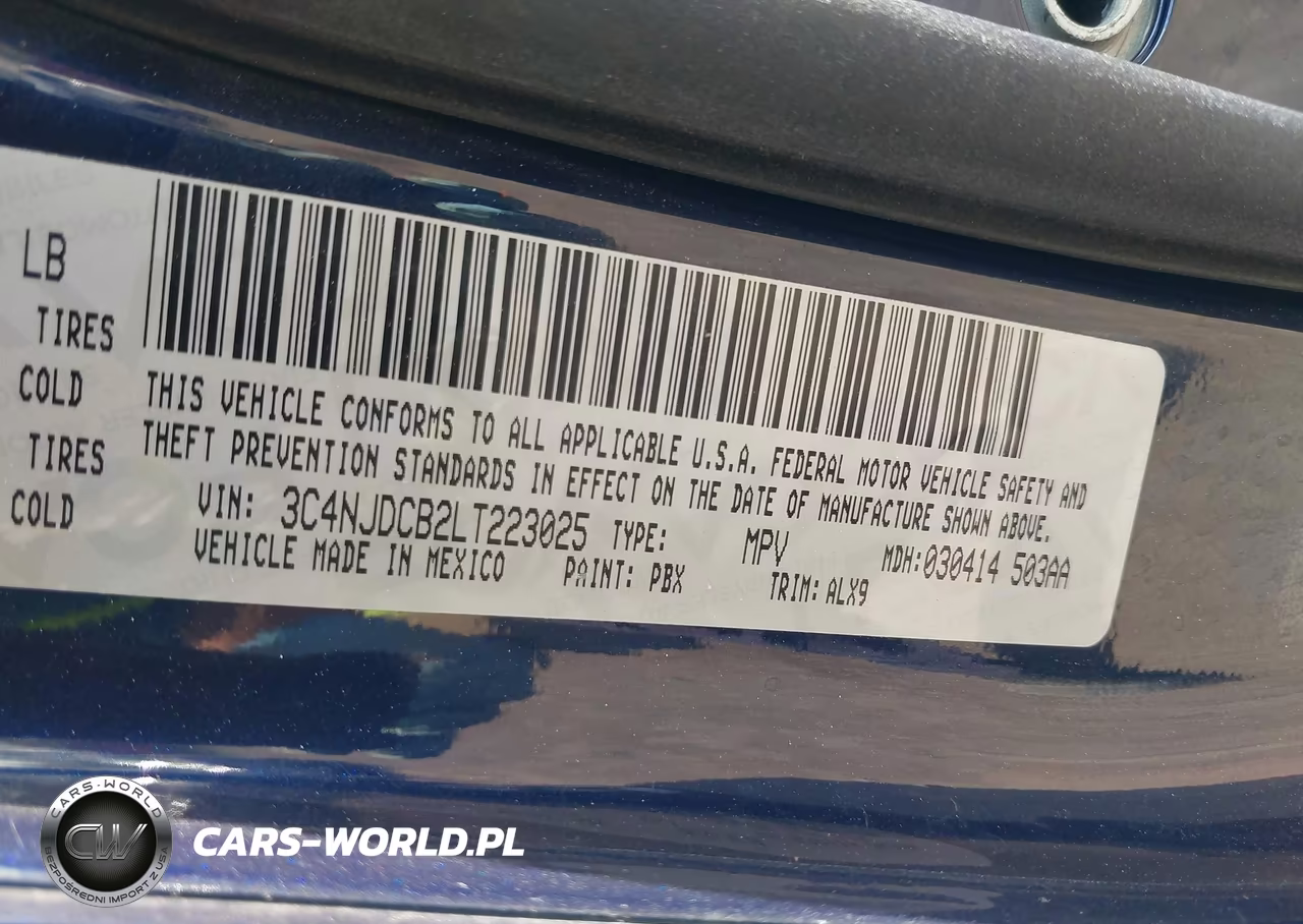 2020 Jeep Compass Limited 4X4 VIN:3C4NJDCB2LT223025 - 9