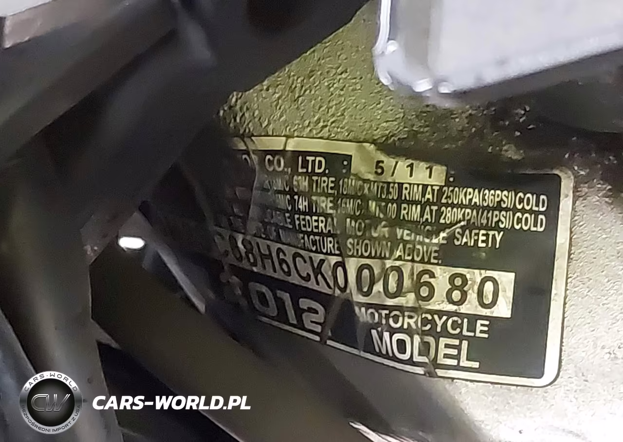 2012 Honda Gl1800 VIN:JH2SC68H6CK000680 - 10