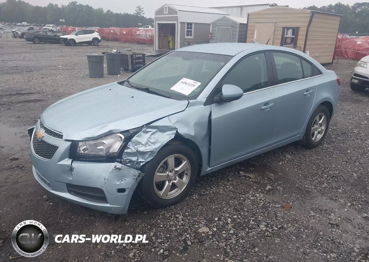 2012 Chevrolet Cruze 1Lt VIN:1G1PF5SC9C7287683 - 2