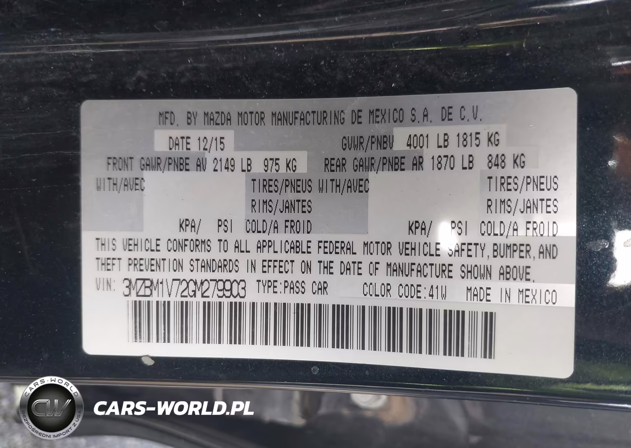 2016 Mazda Mazda3 I Touring VIN:3MZBM1V72GM279903 - 9