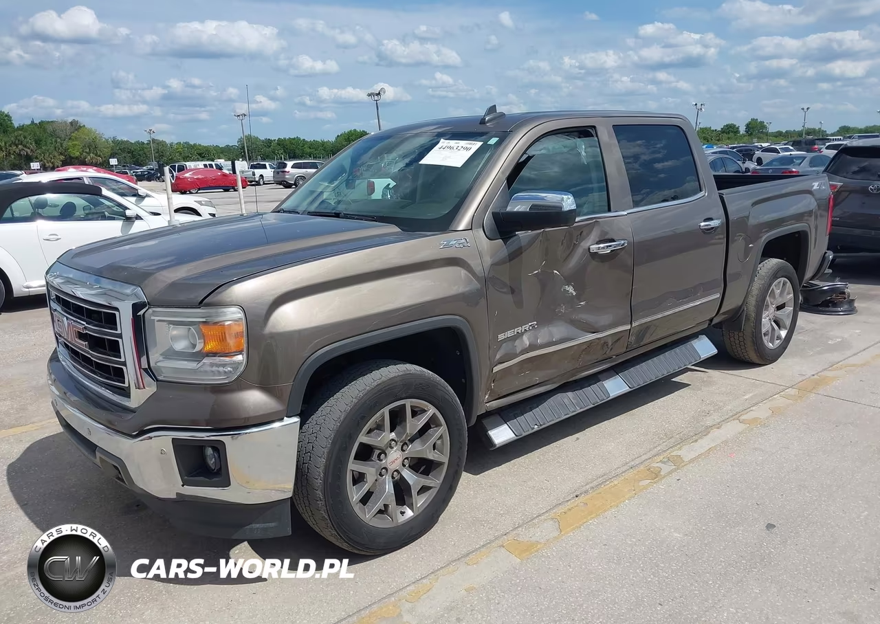 2015 GMC Sierra 1500 Slt VIN:3GTU2VEC0FG287923 - 2